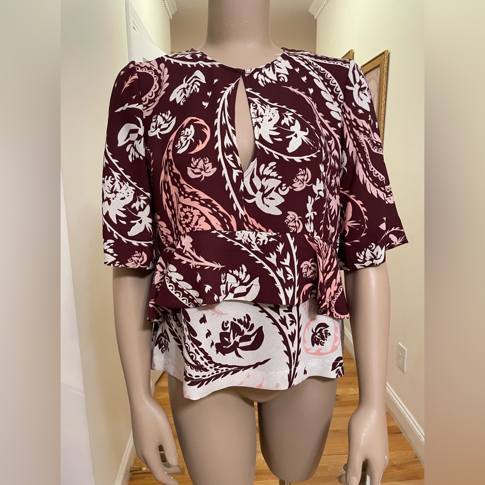 BCBG Maxazria Kyran Paisley Top